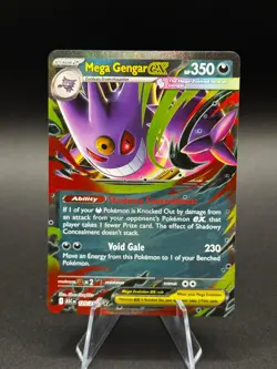 Mega Gengar ex 056/094 Double Rare Phantasmal Flames Pokemon Holo NM/M - Image 1