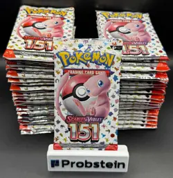 Lot of (44) Pokemon TCG Scarlet & Violet 151 MEW EN Booster Packs SEALED - Image 1