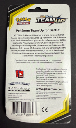 2019 Pokemon Sun & Moon Team Up Checklane Blister Mimikyu Promo - FACTORY SEALED - Image 2