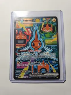 Pokemon Rotom ex #126/094 Phantasmal Flames Full Art Holo Special Rare 2025 EN - Image 1