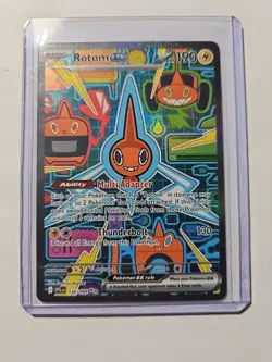 Pokemon Rotom ex #126/094 Phantasmal Flames Full Art Holo Special Rare 2025 EN - Image 3