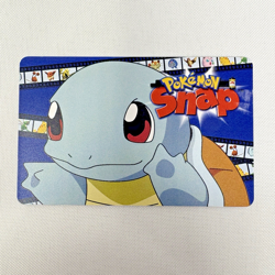 Squirtle Pokemon Snap Station Vintage Blockbuster Video Chip Card 1999 - Image 1