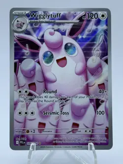 Wigglytuff, Pokemon ME02: Phantasmal Flames Illustration Rare, 105/094 Mint/NM - Image 1