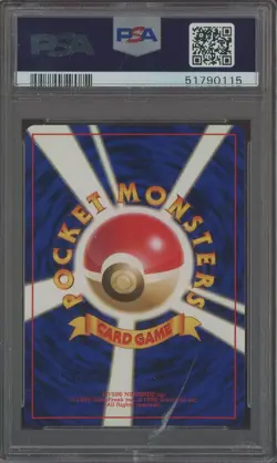 1997 Pokemon Japanese Rocket Rainbow Energy Holo w/ Swirl PSA 10 - Image 2