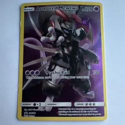 Pokemon Armored Mewtwo SM228 Promo Holo Basic 120 HP English - Image 1