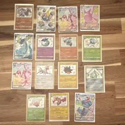 Pokemon Shining Fates and Hidden Fates Shiny Vault Lot 15 Holo Shiny Card - Image 1