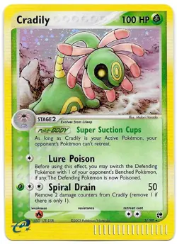 Pokemon TCG – Cradily #3/100 – Holo - Sandstorm - LP - Image 1