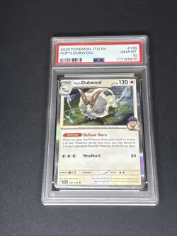 2025 Pokemon Journey Together #136 Hop’s Dubwool PSA 10 - Image 1