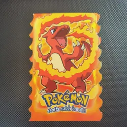 CHARMELEON 1999 TOPPS POKEMON EVOLUTION #5 OF 12 DIE CUT INSERT - Image 1