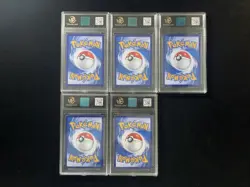 2025 Pokemon S-CHN CBB1C 0704/09 Captain Pikachu RPA 10 Pristine Lot*5 #5 ER08 - Image 2