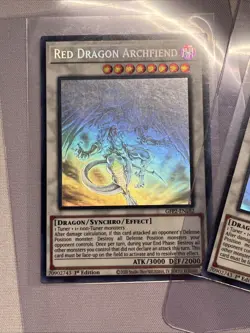 (2) Red Dragon Archfiend (Ghost Rare) GFP2-EN182 Ghost Rare 1st Edition Yu-Gi-Oh - Image 2