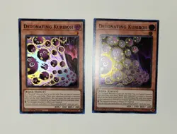 Yugioh! Detonating Kuriboh - SUDA-EN097 - Super Rare - 1st Edition Near Mint x 2 - Image 1
