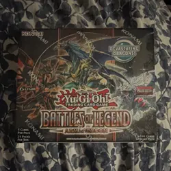 Konami Yu-Gi-Oh! Battles of Legend Armageddon Booster Box 1st Edition English - Image 1