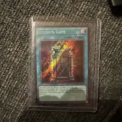 MZMU-EN023 Illusion Gate Secret Rare 1st Edition YuGiOh NM - Image 2