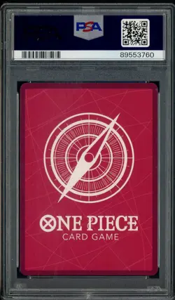 2022 One Piece Japanese OP02 #026 Sanji Alternate Art PSA 10 GEM MINT - Image 2