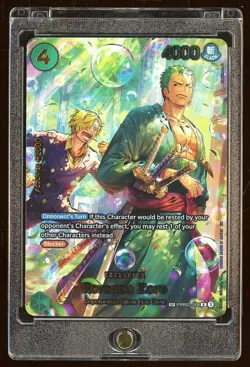 2026 ONE PIECE OP14 EB04 #006 The Azure Sea's Seven Roronoa Zoro SP ALT - Image 1