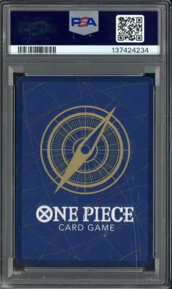 2025 One Piece OP12 Chinese #095 Roronoa Zoro Treasure Rare PSA 10 #3 - Image 2
