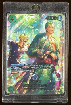 2026 ONE PIECE OP14 EB04 #006 The Azure Sea's Seven Roronoa Zoro SP ALT - Image 1