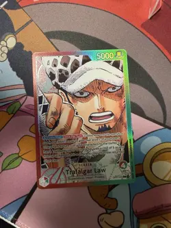 ONE PIECE Trafalgar Law (002) (Parallel) - Romance Dawn (OP01) NM - Image 3