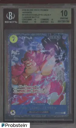 2022-24 One Piece Japanese Promos ST07010 Charlotte Linlin P BGS 10 PRISTINE - Image 1