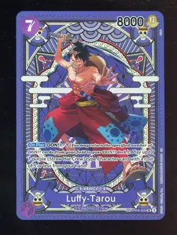 ONE PIECE EN A Fist of Divine Speed Luffy-Tarou ST18-005 Monkey d. Luffy Foil - Image 1
