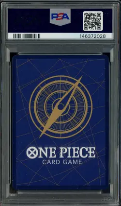 2024 One Piece OP08 Japanese #118 Silvers Rayleigh Manga Alternate Art PSA 10 - Image 2