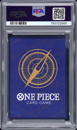 2025 ONE PIECE EB02-ANIME 25TH COLLECTION MANGA ALT ART MONKEY D. LUFFY PSA 9 - Image 2