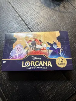 Disney Lorcana TCG The First Chapter Booster Box 2024 24 Packs 12 Cards/Pack - Image 1