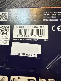 Disney Lorcana TCG The First Chapter Booster Box 2024 24 Packs 12 Cards/Pack - Image 5