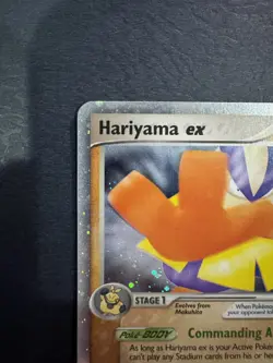 Hariyama ex 2005 Pokemon TCG 100/107 Holo Card - Image 4