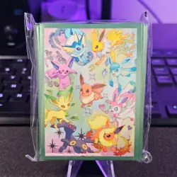 CARD SLEEVES From Pokemon Prismatic Evolutions Super Premium Collection - Image 1