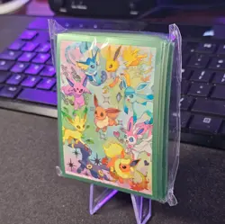 CARD SLEEVES From Pokemon Prismatic Evolutions Super Premium Collection - Image 2