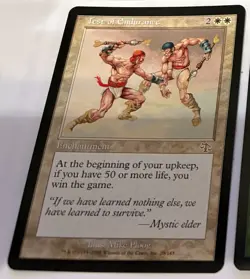 Test Of Endurance MTG Judgement set - Rare card NM, NP - Image 1