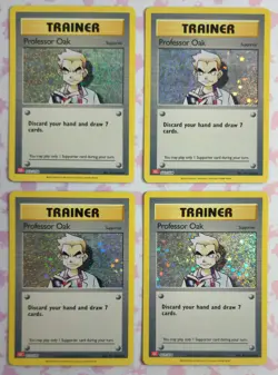 Pokemon - Professor Oak x4 - 023/034(CLC) Trading Card Game Classic Holo - NM - Image 1