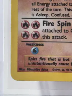 Charizard 4/102 Base Set Holo Rare 120 HP Wizards Pokemon TCG Card 1999 NM/LP - Image 2