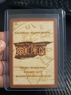 BANDAI One Piece Hyper Battle C497 CHOPPER HOLO FOIL SCARCE EARLY CARD VINTAGE - Image 2