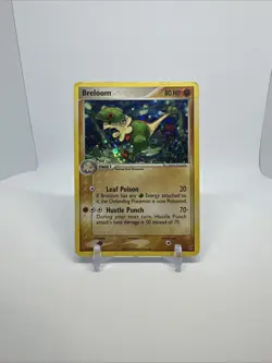 Pokemon TCG: Breloom 3/107 (2005) EX Deoxys • Holo Rare Card Hp - Image 2
