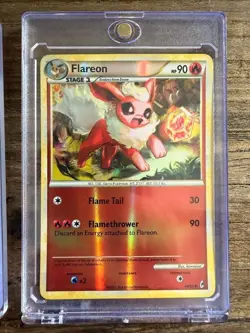 Flareon: 44/95 Reverse Holo, No. 136 Japanese Jungle, 19/64 LOT - 3 Cards - Image 5