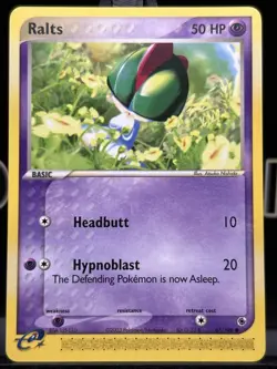 RALTS 67/109 - Regular - EX Ruby and Sapphire - e-READER Pokemon Card - NM - Image 3