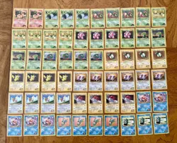 Pokemon TCG Vintage GYM Heroes LOT of 315 Cards NM Unlimited(out of 132 cards) - Image 3