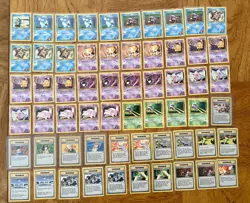 Pokemon TCG Vintage GYM Heroes LOT of 315 Cards NM Unlimited(out of 132 cards) - Image 4