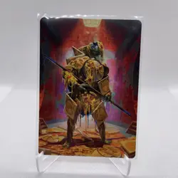 Commander's Plate 50/54 - Art Series - Teenage Mutant Ninja Turtles MTG Art Card - Image 2