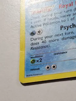 EXCLUSIVE Slowking 21/122 PL - Non Holo Variant Breakpoint Pokemon Card - Image 3