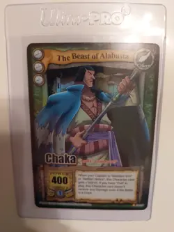 Bandai One Piece CCG Card Chaka The Beast Of Alabasta Holo - Image 1