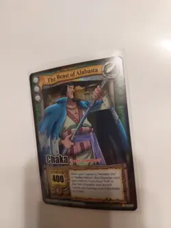 Bandai One Piece CCG Card Chaka The Beast Of Alabasta Holo - Image 2