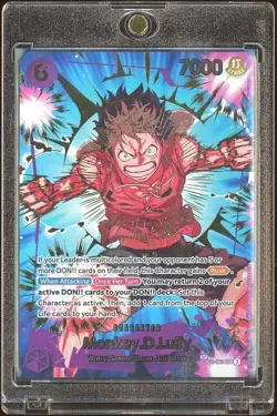 Monkey D. Luffy SP EB02-061 SEC ONEPIECE CARD THE BEST vol.2 - Image 1