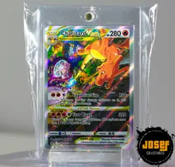 Charizard Alt Art etched foil Pokemon promo card #SWSH262 - Image 3