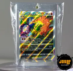 Charizard Alt Art etched foil Pokemon promo card #SWSH262 - Image 4