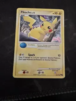 Pokemon Pikachu Pop Series 6 009/017 Holo Basic 50HP Spark 10 Common TCG Card - Image 1