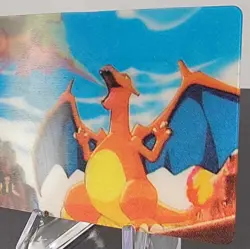 Pokemon Lenticular Charizard Card - Viz Video Pioneer PIKA-0024D - 3D Promo LP - Image 3